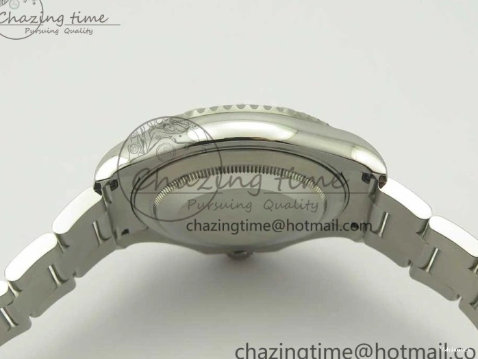 ARF on 1:1 Bracelet Best SH3135 116622 Edition Blue Dial SS Yacht-Master 0115